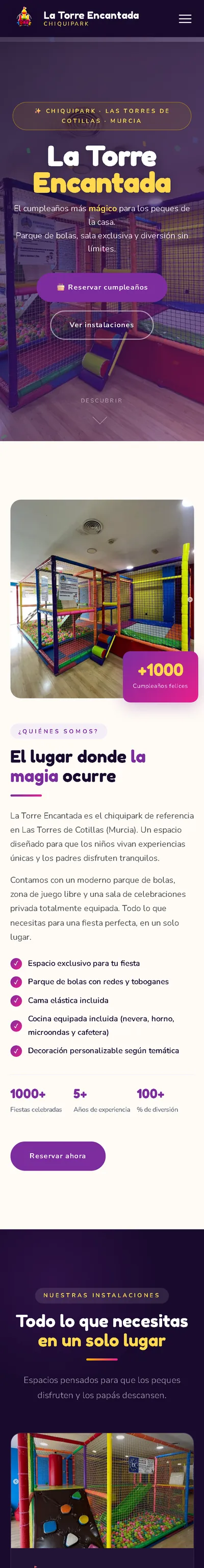 La Torre Encantada en un móvil